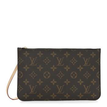 LOUIS VUITTON Monogram Neverfull MM GM Pochette