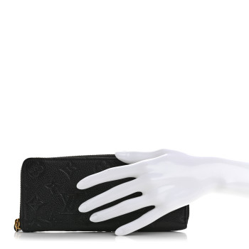 LOUIS VUITTON Empreinte Clemence Wallet Black