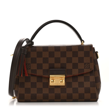 LOUIS VUITTON Damier Ebene Croisette