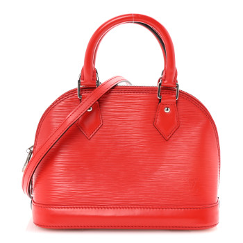 LOUIS VUITTON Epi Alma BB Carmine