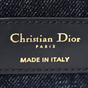 CHRISTIAN DIOR Denim All Over Miss Dior Flap Blue 1569990