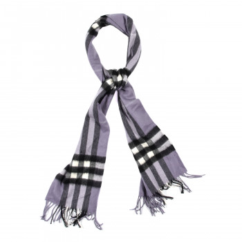 【関税&送料込】Burberry Purple Eco Fur Scarf Burberry Faux fur hooded scarf | Men's Accessorie | Жіночий