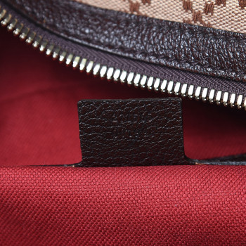GUCCI Diamante Duffle Bag Brown 410588 | FASHIONPHILE