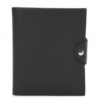 HERMES Togo Ulysse PM Agenda Cover Black