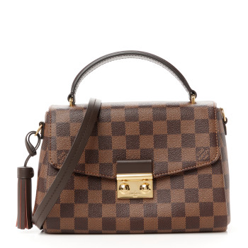 LOUIS VUITTON Damier Ebene Croisette