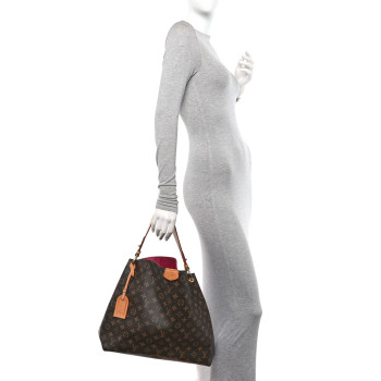 LOUIS VUITTON Monogram Graceful MM Pivoine