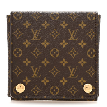 LOUIS VUITTON Monogram Folding Jewelry Case