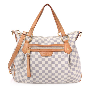 LOUIS VUITTON Damier Azur Evora MM