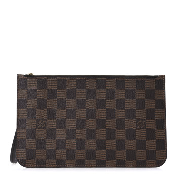 LOUIS VUITTON Damier Ebene Neverfull MM GM Pochette