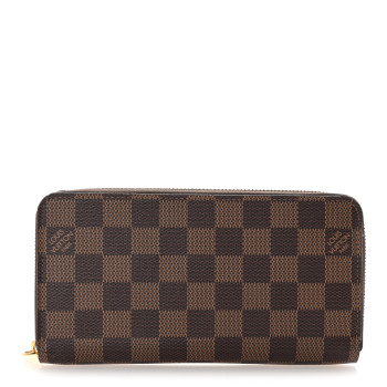 LOUIS VUITTON Damier Ebene Zippy Wallet