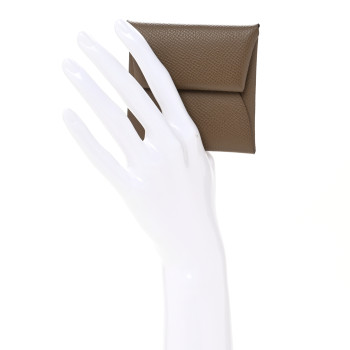 HERMES Epsom Bastia Coin Purse Etoupe