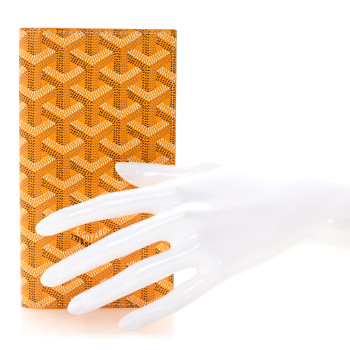 GOYARD Goyardine Saint Roch Wallet Yellow