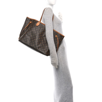 LOUIS VUITTON Monogram Neo Neverfull GM Pivoine