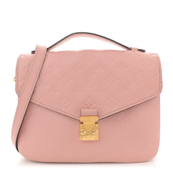 LOUIS VUITTON Empreinte Pochette Metis Rose Poudre