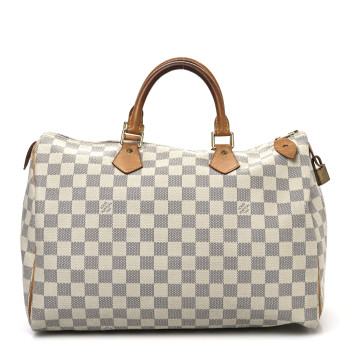 LOUIS VUITTON Damier Azur Speedy 35