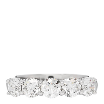PARKER & WEST Platinum Diamond 1.58ct Half Eternity Band Ring  53 6.25