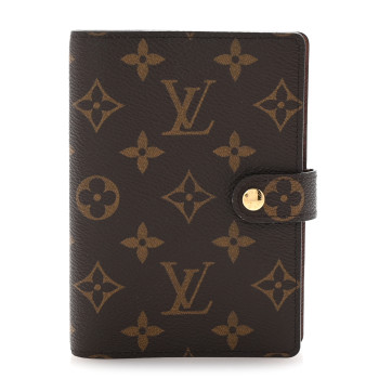 LOUIS VUITTON Monogram Small Ring Agenda Cover