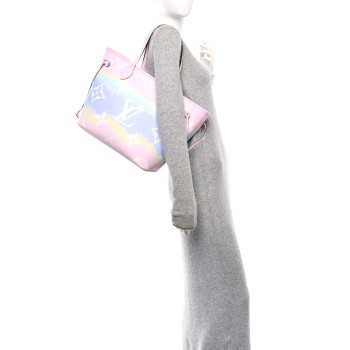 LOUIS VUITTON Monogram Escale Neverfull MM Pastel
