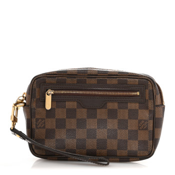 LOUIS VUITTON Damier Ebene Pochette Billets Macao