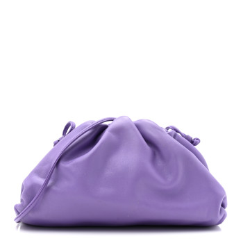 BOTTEGA VENETA Butter Calfskin The Mini Pouch Purple