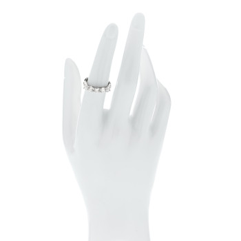 PARKER & WEST Platinum Diamond 1.58ct Half Eternity Band Ring  53 6.25