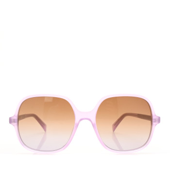 CELINE Acetate Square Sunglasses CL40244U Purple