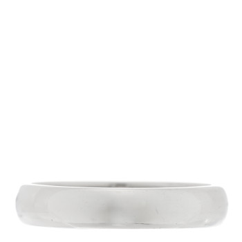 TIFFANY Platinum 4.5mm Forever Wedding Band Ring 63 10.25