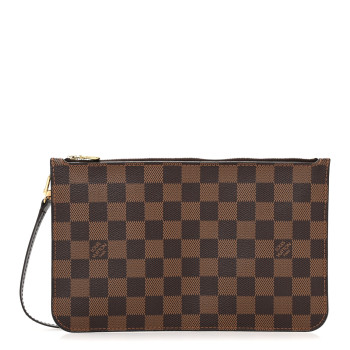 LOUIS VUITTON Damier Ebene Neverfull MM GM Pochette