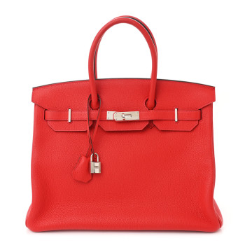 HERMES Togo Birkin 35 Capucine