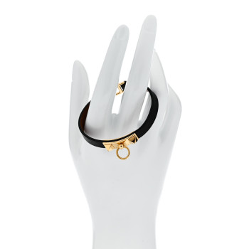 HERMES Swift Micro Rivale Bracelet T3 Black