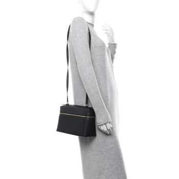 LORO PIANA Tender Calfskin Extra Bag L27 Navy