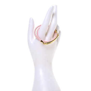 HERMES Swift Roulis Double Tour Bracelet Rose Sakura