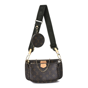 LOUIS VUITTON Monogram Multi Pochette Accessories Kaki