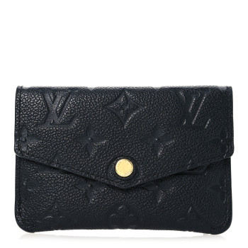LOUIS VUITTON Empreinte Key Pouch Black