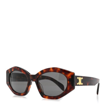 CELINE Acetate Triomphe 08 Sunglasses CL 40238U Tortoise
