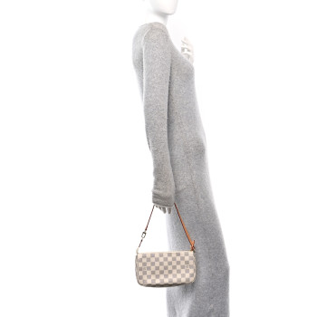 LOUIS VUITTON Damier Azur Pochette Accessories NM