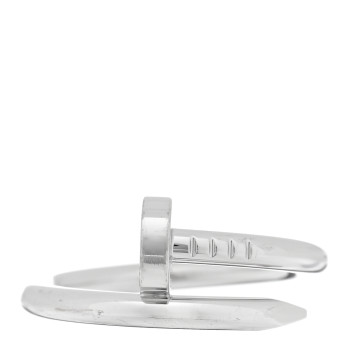 CARTIER 18K White Gold Juste Un Clou Ring 58 8.25
