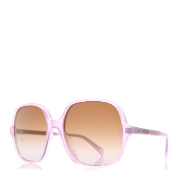 CELINE Acetate Square Sunglasses CL40244U Purple