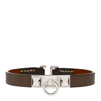 HERMES Swift Rivale Micro Bracelet T3 Etoupe