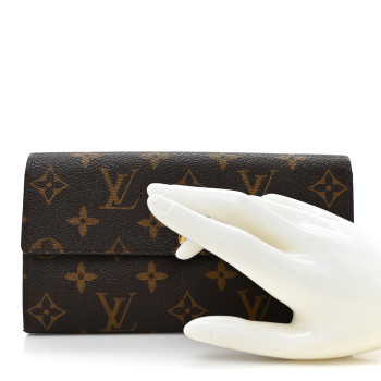 LOUIS VUITTON Monogram Sarah Wallet