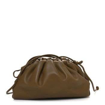 BOTTEGA VENETA Butter Calfskin The Mini Pouch Moutarde