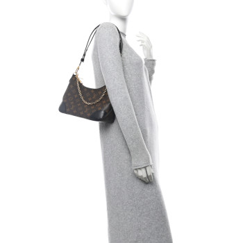 LOUIS VUITTON Monogram Boulogne NM Black