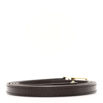 LOUIS VUITTON Calfskin 12mm Eva Shoulder Strap Brown