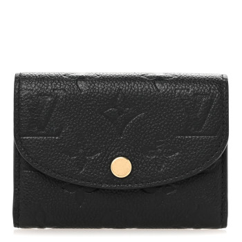 LOUIS VUITTON Empreinte Rosalie Coin Purse Black