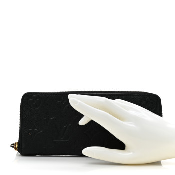 LOUIS VUITTON Empreinte Clemence Wallet Black