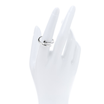 CARTIER 18K White Gold Juste Un Clou Ring 58 8.25