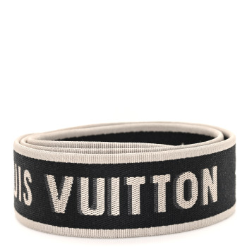 LOUIS VUITTON Jacquard Diane Shoulder Strap Black Ivory