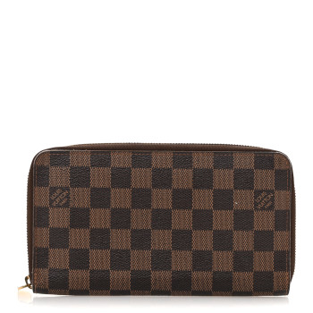 LOUIS VUITTON Damier Ebene Zippy Organizer Wallet