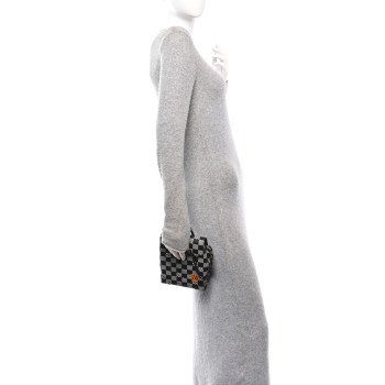 LOUIS VUITTON Damier Distorted Steamer XS