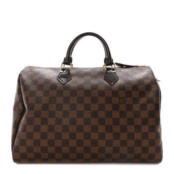 LOUIS VUITTON Damier Ebene Speedy 35